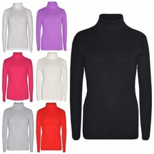 Pull À Col Polo Fille En Coton Ribbed À Manches Longues Âge 2-13 Ans