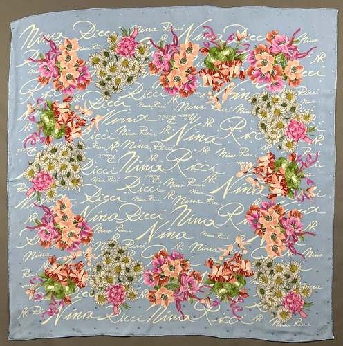 Authentique foulard vintage - , "
