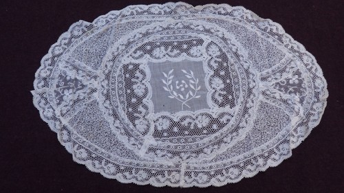 Ancien napperon dentelle - napperon, et