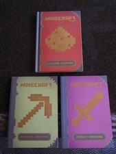 MINECRAFT BOOKS - LOT OF 3 (1