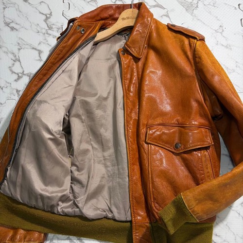 Schott leather flight - flight, jacket