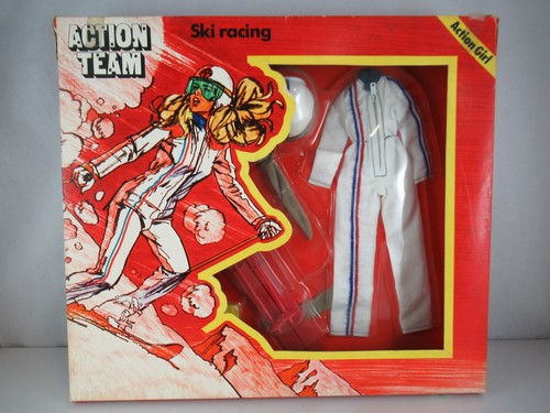 Joe action team girl hasbro - team,