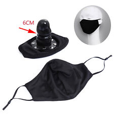 Cagoule Femme Homme Masque Pénis Bouche Ouverte Bâillon Soumission Esclave BDSM