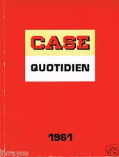 ▬►Agenda Tracteur Moissonneuse Batteuse CASE (SFV Vierzon) de 1961