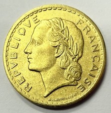 Pièce 5 Francs 1945 C France