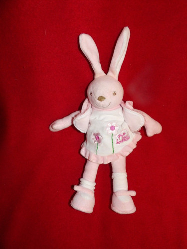 Doudou poupée rose - doudou,