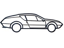 Alpine renault a310 wall - a310, art