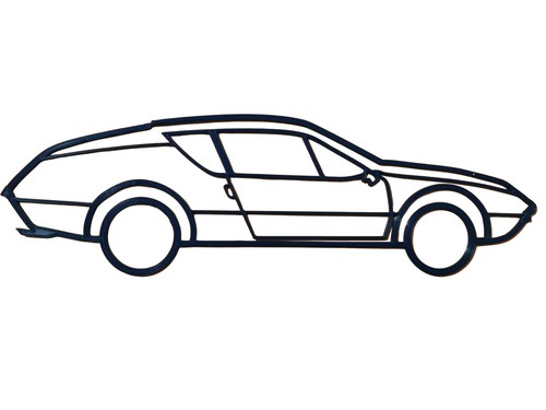 Alpine renault a310 wall - renault, art