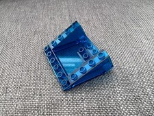 LEGO Espace : Pare-brise 5 x 6 x 2 - Réf 4228 trans-bleu - Set 6980 6929