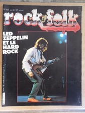 ROCK & FOLK N° 163 aout 1980 SANTANA PRETENDERS MARLEY LED ZEPPELIN SHEILA
