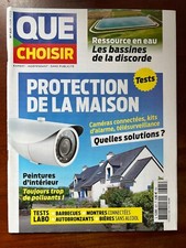 Magazine Que Choisir n°625 du 6/2023; Tests protection de la maison/ Autobrozant