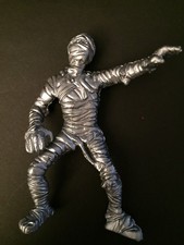 FIGURINE ANCIENNE PVC MONSTRE YOLANDA LOS MONSTRUOS IMHOTEP LA MOMIE ARGENT