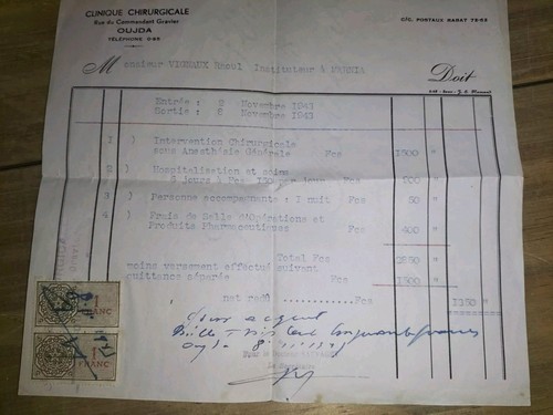 Document ancien maroc - document,