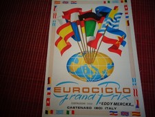  CATALOGUE - PUB , BROCHURE - VELO - EUROCICLO EDDY MERCKX ( ref 60 )