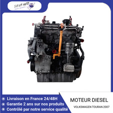 🇫🇷 MOTEUR   VOLKSWAGEN TOURAN 1.9 TDI ♻️ BXE 🚗 283901km