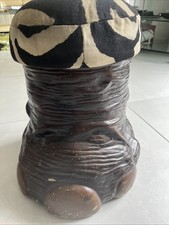 Tabouret Faux Pied D Éléphant Vintage