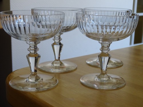 Baccarat coupes champagne - coupes,