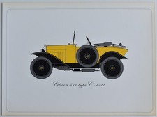 Citroën 5 cv type C, 1922 Gravure de 1967