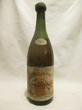  vouvray louis besnard (bouteille soufflée) blanc 1964 - loire - touraine 