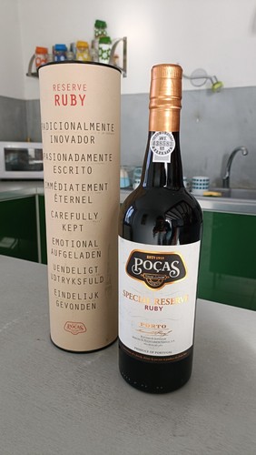 Bouteille vintage avec étui - avec,