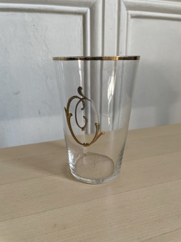 Ancien verre émaillé legras - Émaillé,