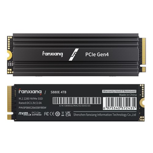 Fanxiang ssd interne ps5 1to - interne,