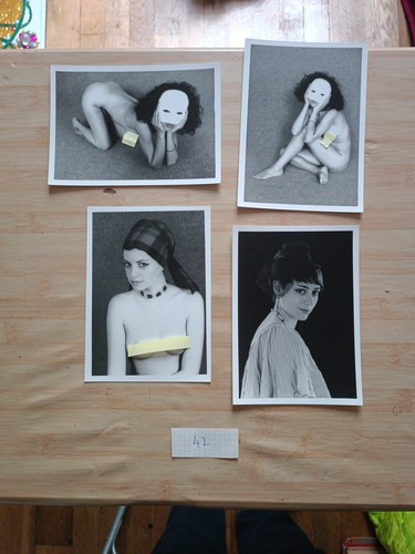 Lot photos argentique nu - photos,