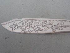 Ancien couteau à poisson /  époque 1900