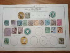 INDES ANGLAISES 4  Pages d album  ARTHUR MAURY  10 EME  Edition