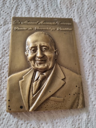 Médaille bronze plaquette - de,