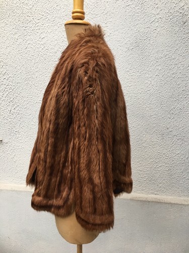 Cape fourrure vintage antique - fourrure,