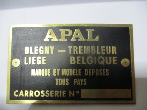 Panneau type apal buggy - apal, kitcar