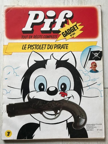 Magazine pif gadget ancien - magazine, n°