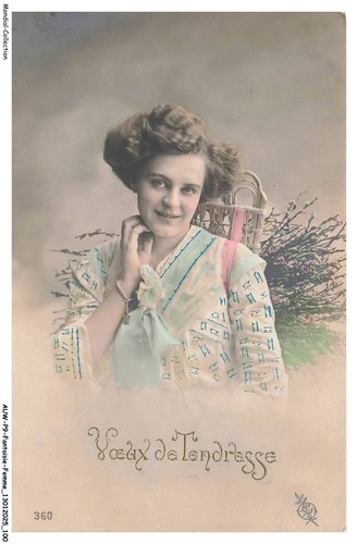 Auwp9 0681 femme portrait de - portrait,