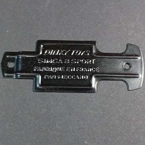 Chassis dinky toys simca - toys, 8