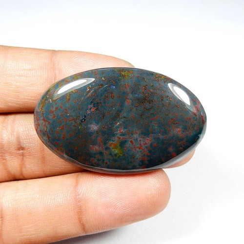 Cabochon pierre sang - de,
