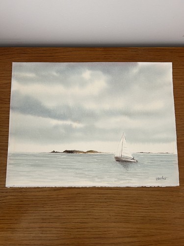 Aquarelle françois dubois - aquarelle,