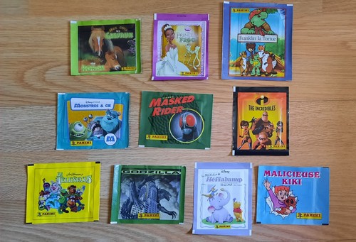 Lot pochettes panini - de,