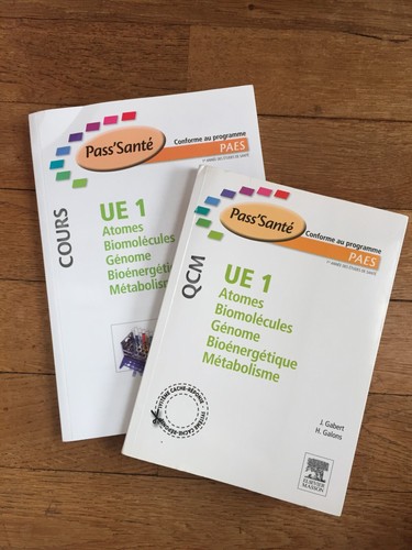 Paces ue1 chimie - ue1, biophysique