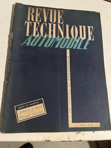 Revue technique automobile - revue,