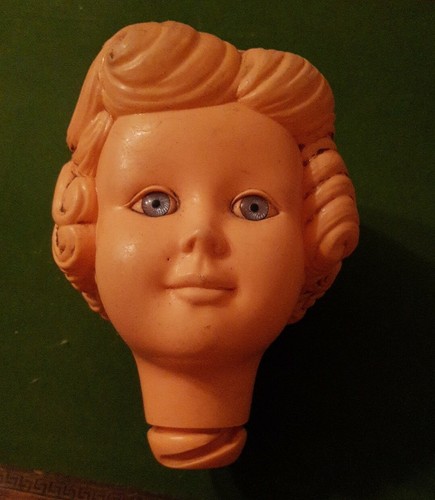 Tete poupée ancienne - tete,