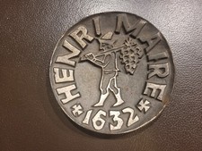 Cendrier vide-poche fonte Henri Maire 1632