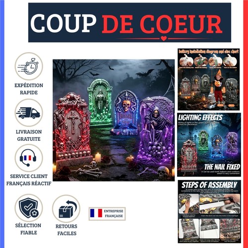 Pierre tombale halloween - pierre,