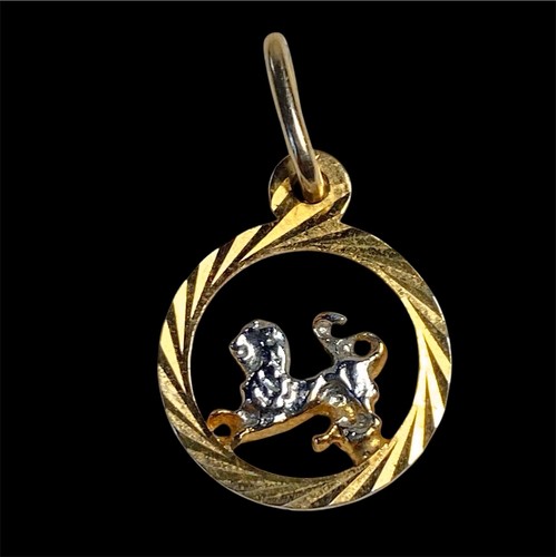 Pendentif médaille signe - pendentif,