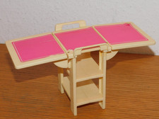 vintage TABLE pliable SERVANTE de CUISINE 1984 poupée BARBIE MATTEL 9119-2280