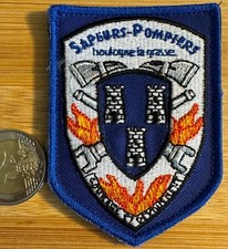 ECUSSON PATCH SAPEURS POMPIERS