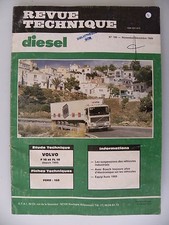 revue technique automobile RTA DIESEL VOLVO séries F 10 et FL 10 depuis 1988