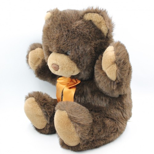 Ancienne peluche ours brun