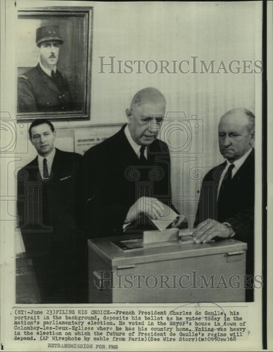 1968 press photo french - 1968,