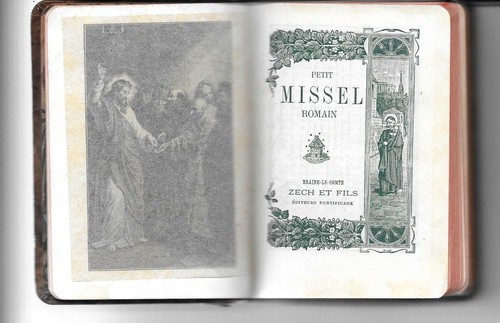 Petit missel romain numéroté - petit,